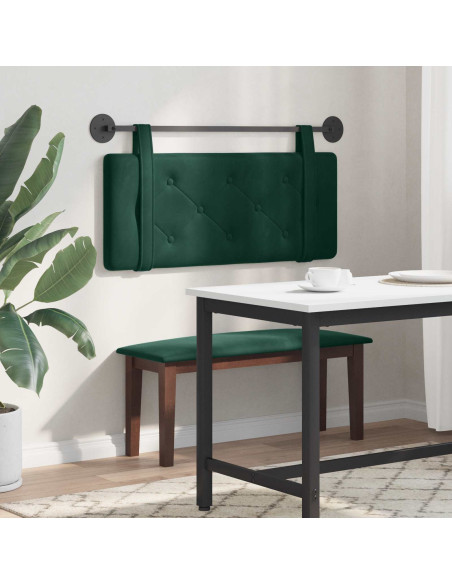 Testata appesa Verde Scuro 110 x 55 x 5 cm Velluto