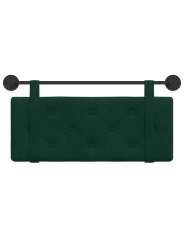 Testata appesa Verde Scuro 110 x 55 x 5 cm Velluto