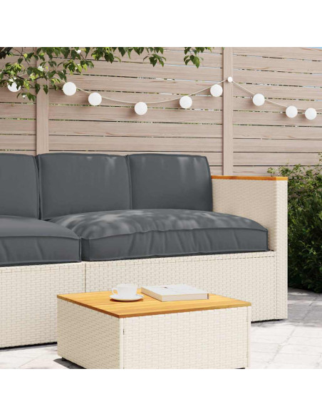 Set di Cuscini 3 pcs Antracite Tessuto Oxford
