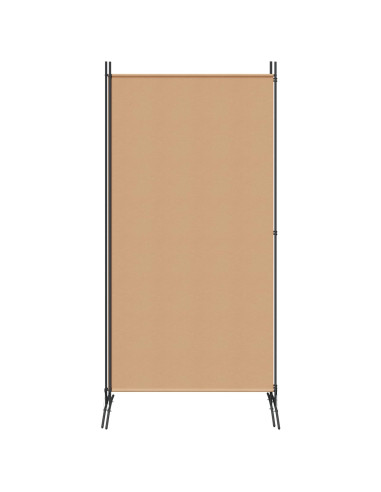 Divider Stanza a 2 Pannelli Beige 175 x 180 cm Tessuto