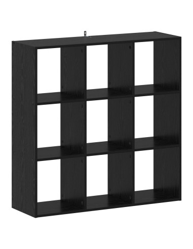 Libreria Rovere Nero 102 x 32 x 102 cm