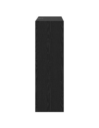 Libreria Rovere Nero 102 x 32 x 102 cm