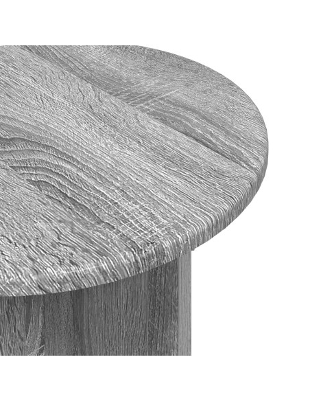 Set tavolini 2 pcs Grigio Sonoma Legno ingegnerizzato