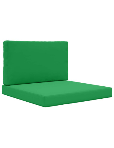 Cuscino per divano da esterno 2 pcs Verde Poliestere