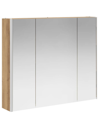 Mobiletto per specchio da bagno Rovere Artigianale