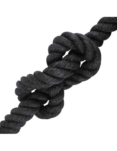 Corda di Juta 30 Nero 100% juta Tossa