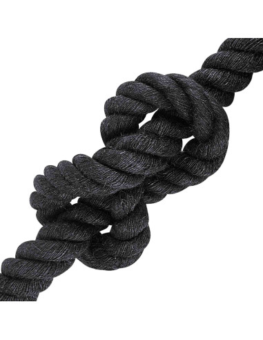 Corda di Juta 36 Nero 100% juta Tossa