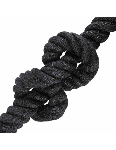 Corda di Juta 40 Nero 100% juta Tossa