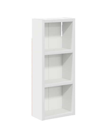 Armadio da bagno a muro con lo scaffale Bianco 20 x 10 x 50 cm