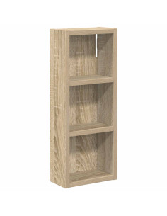 Armadio da bagno a muro Rovere Sonoma 20 x 10 x 50 cm 2