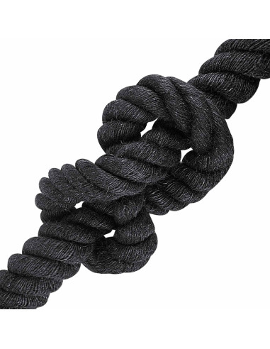 Corda di Juta 50 Nero 100% juta Tossa