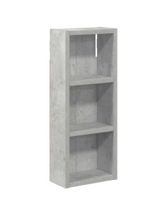 Armadio da bagno a muro Grigio Cemento 20 x 10 x 50 cm 2