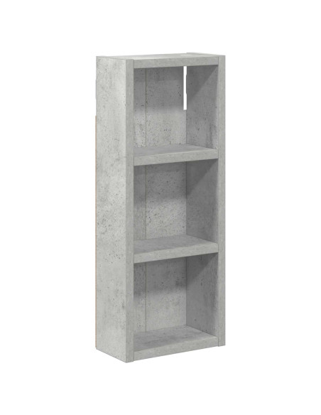 Armadio da bagno a muro Grigio Cemento 20 x 10 x 50 cm