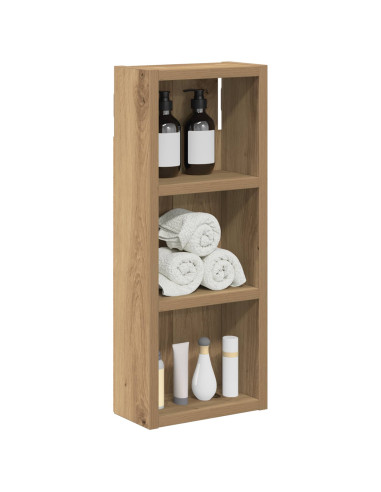 Armadio da bagno a muro Rovere Artigianale 20 x 10 x 50 cm