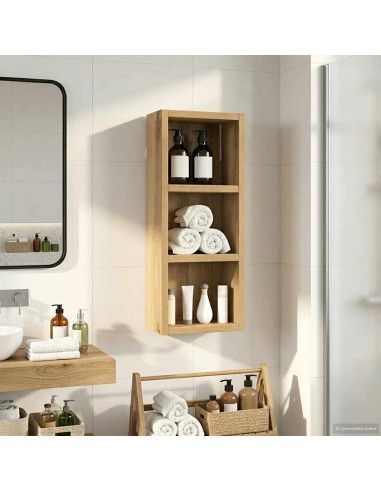 Armadio da bagno a muro Rovere Artigianale 20 x 10 x 50 cm