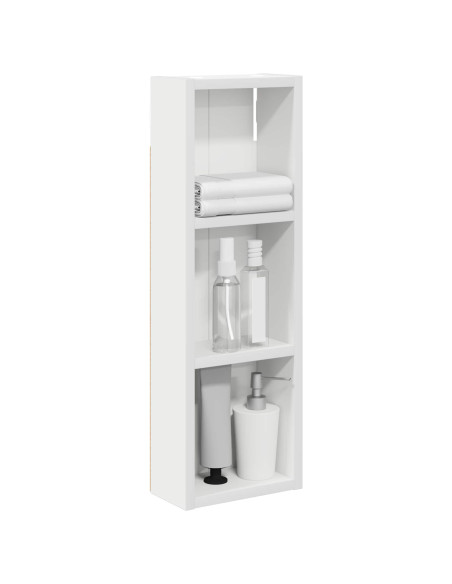 Armadio da bagno a muro Bianco 20 x 10 x 60,5 cm