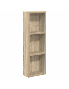 Armadio da bagno a muro Rovere Sonoma 20 x 10 x 60,5 cm 2