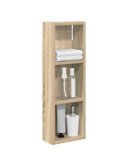 Armadio da bagno a muro Rovere Sonoma 20 x 10 x 60,5 cm