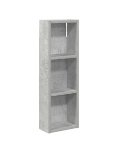 Armadio da bagno a muro Grigio Cemento 20 x 10 x 60,5 cm 2