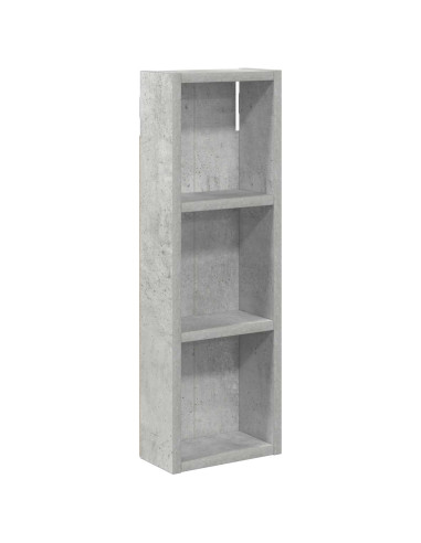Armadio da bagno a muro Grigio Cemento 20 x 10 x 60,5 cm