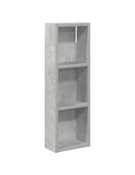 Armadio da bagno a muro Grigio Cemento 20 x 10 x 60,5 cm