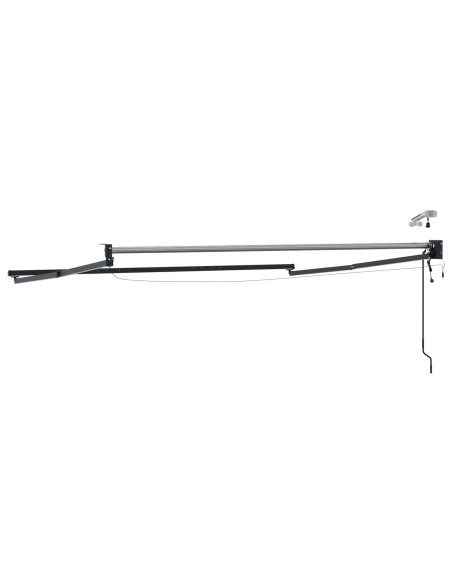 Struttura della tenda elettrica retrattile Antracite Alluminio