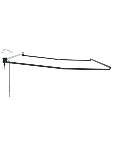 Struttura della tenda elettrica retrattile Antracite 4 × 3 m