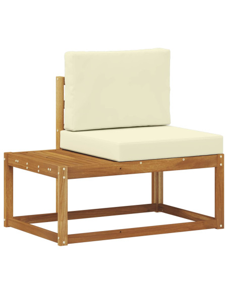 Set di divani con cuscino 2 pcs Naturale