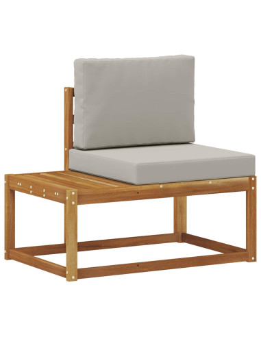 Set di divani con cuscino 2 pcs Naturale