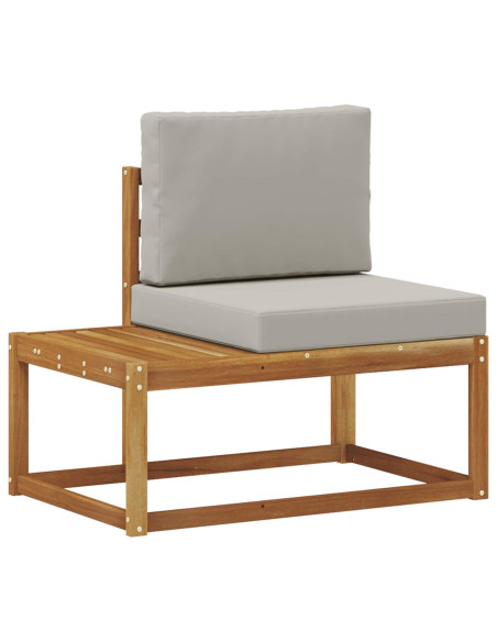 Set di divani con cuscino 2 pcs Naturale