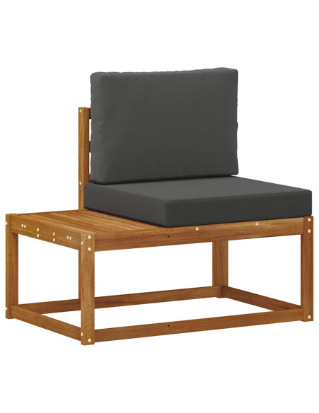 Set di divani con cuscino 2 pcs Naturale