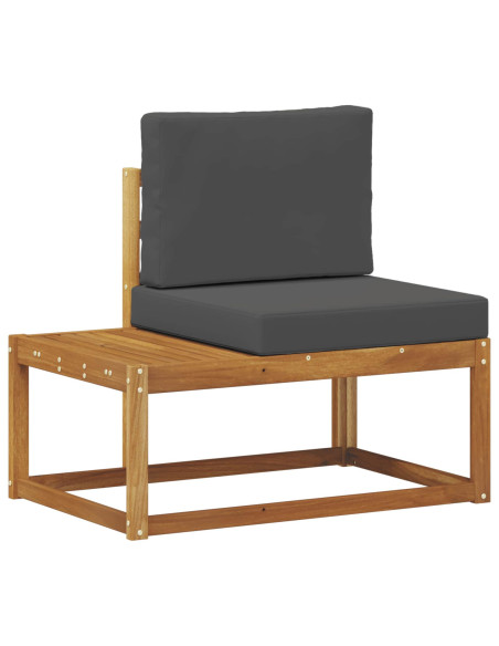 Set di divani con cuscino 3 pcs Naturale