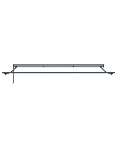Tenda retrattile manuale Crema 5 × 3,5 m