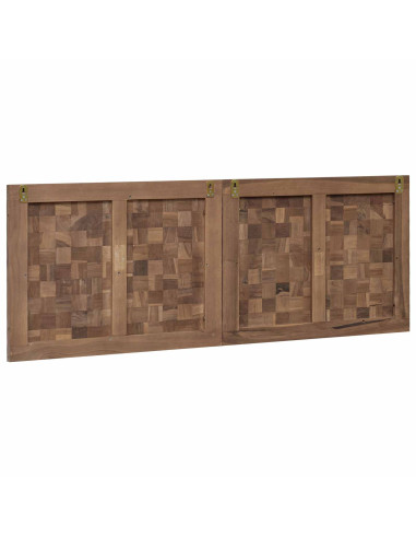 Testiera Naturale Teak massello