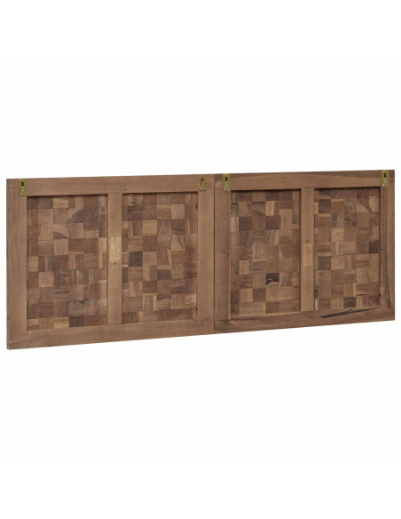 Testiera Naturale Teak massello