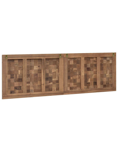 Testiera Naturale Teak massello