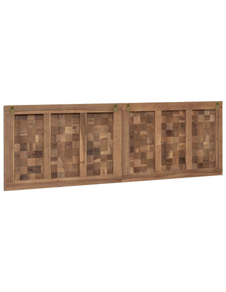 Testiera Naturale Teak massello