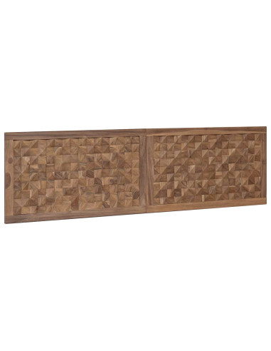 Testiera Naturale Teak massello