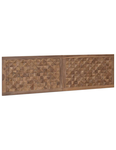 Testiera Naturale Teak massello
