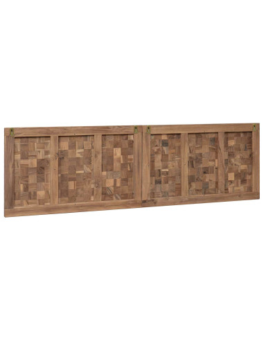 Testiera Naturale Teak massello
