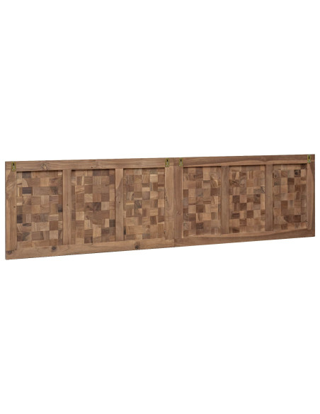 Testiera Naturale Teak massello