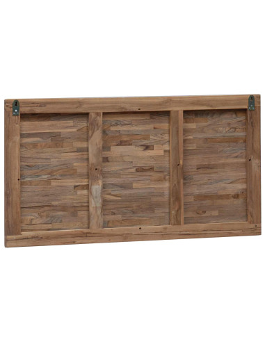Testiera Naturale 100 cm Legno di teak solido