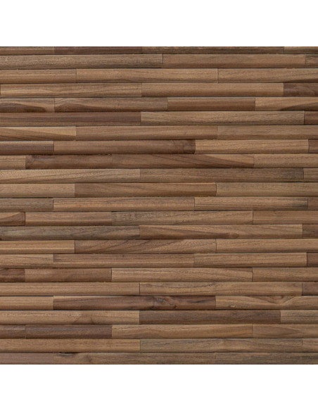 Testiera Naturale 120 cm Legno di teak solido