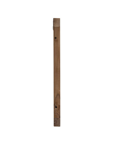 Testiera Naturale 140 cm Legno di teak solido