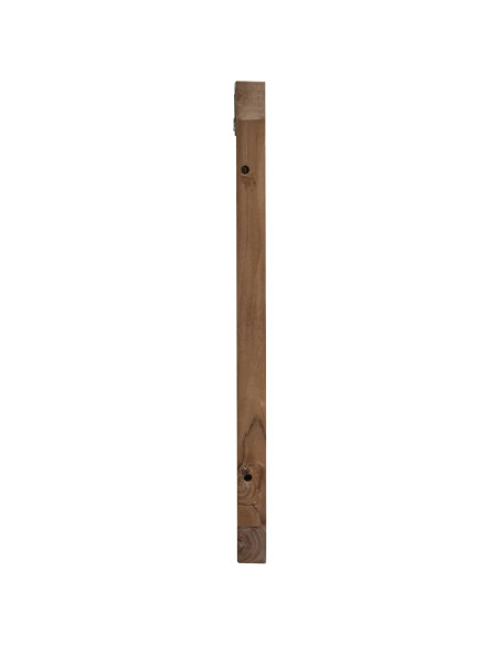 Testiera Naturale 140 cm Legno di teak solido