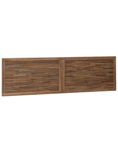 Testiera Naturale 180 cm Legno di teak solido 2
