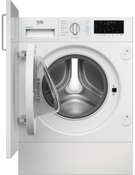 Beko b300 WIT8A4BW, Lavatrice da incasso Capacità 8kg, classe A, colore White, Motore Inverter BPM