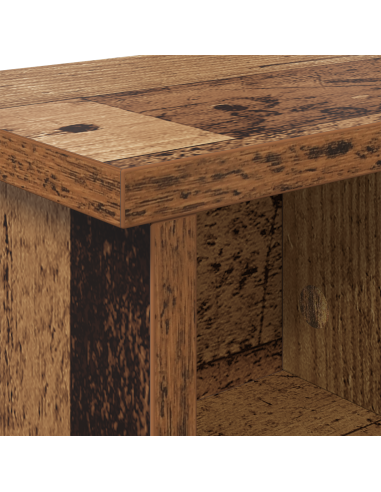 Appendiabiti a muro Legno vecchio 100 x 16 x 26 cm