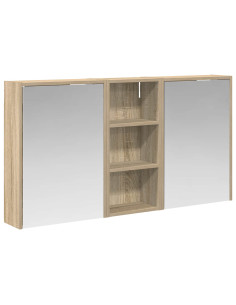 Set di Armadi da Bagno 3 pcs 116 x 16 x 62,5 cm 2