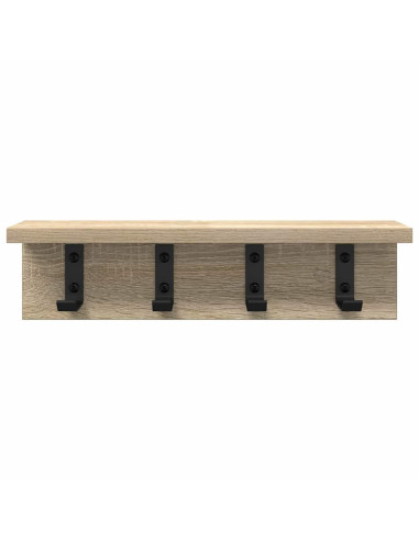 Appendiabiti a muro Rovere Sonoma 40 x 10,5 x 10,5 cm